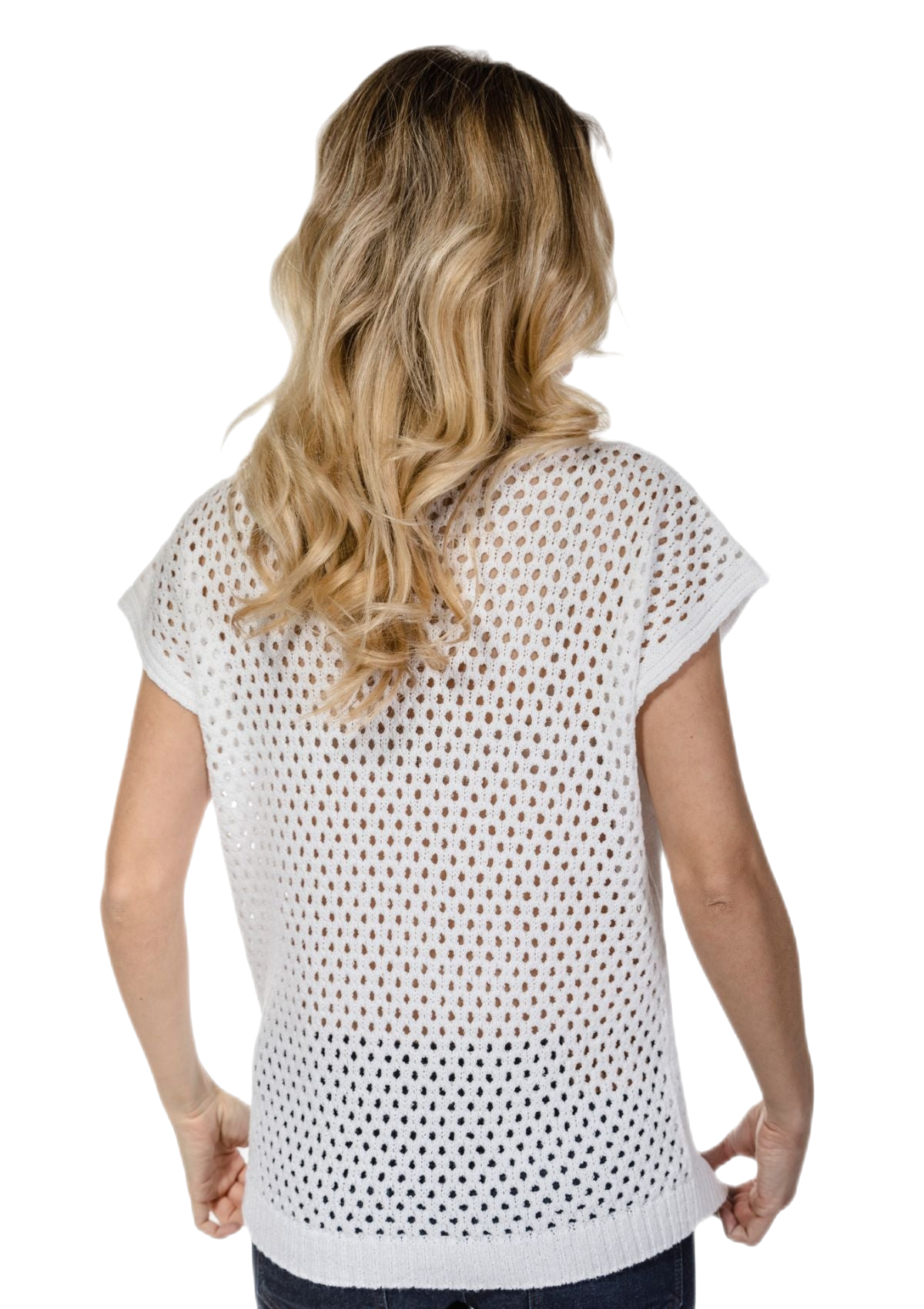 retro maglietta bianca cotone donna