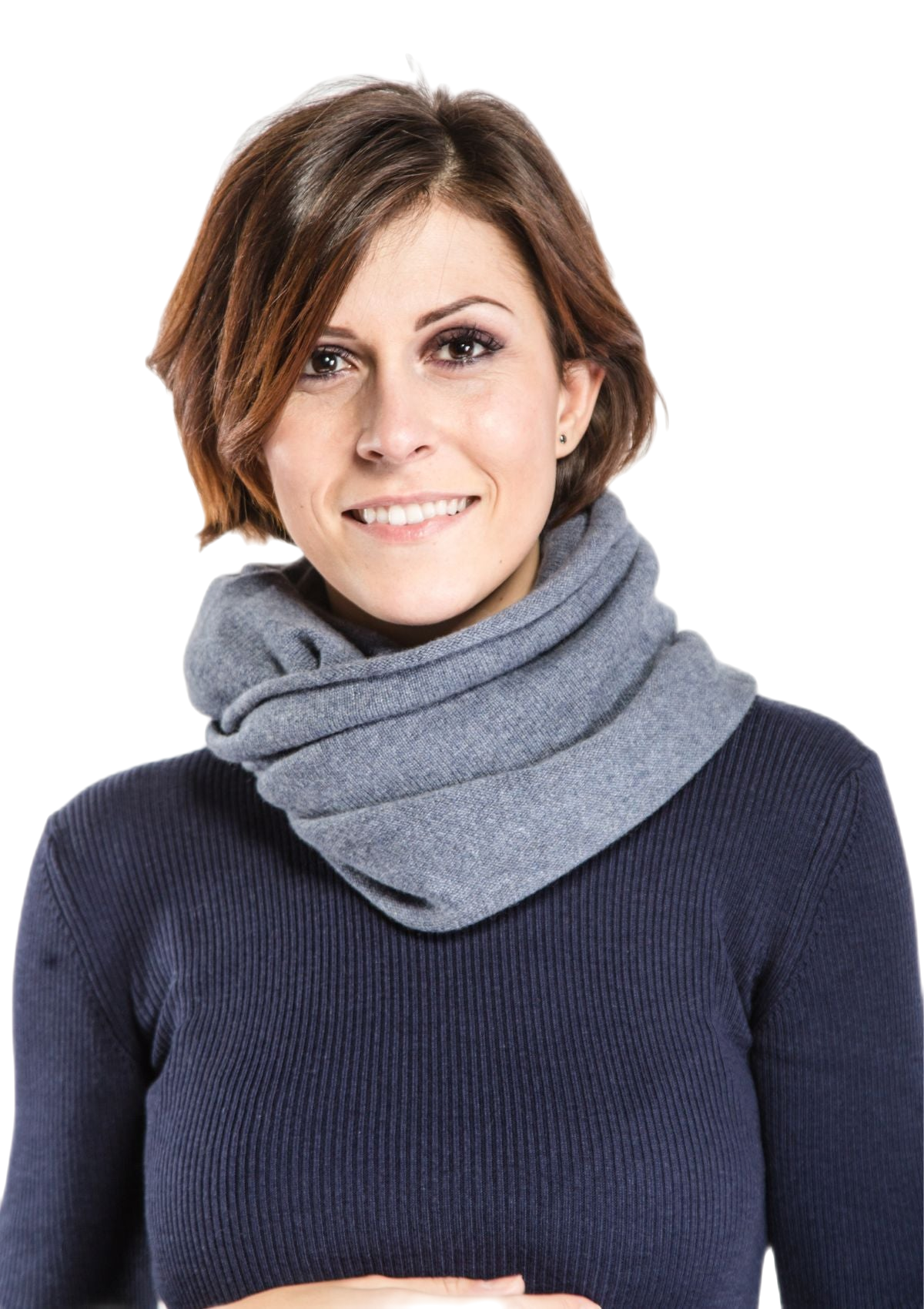 sciarpa coprispalle in cashmere jeans