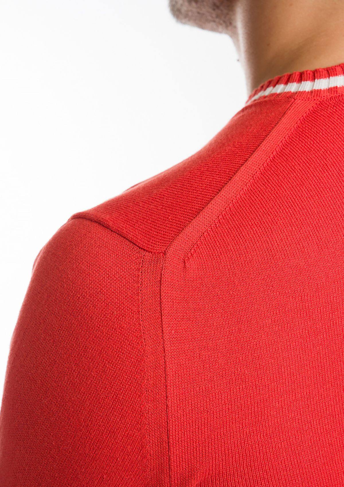 Formentera Maglia girocollo uomo in cotone made in Italy