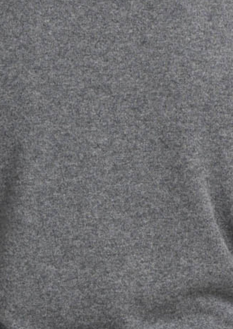maglione uomo cashmere grigio antracite